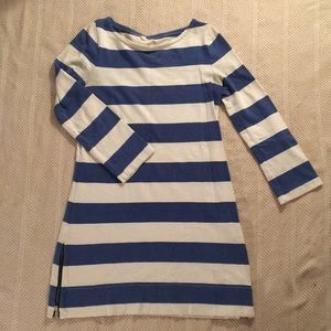 J. Crew striped mini dress